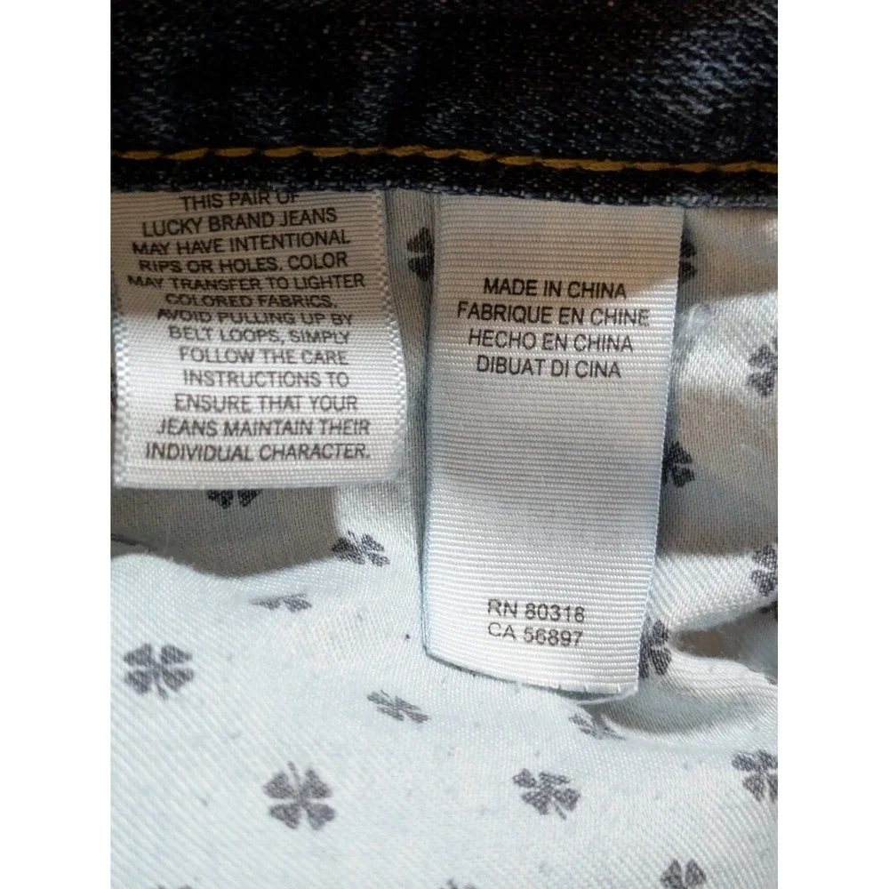 Lucky Brand Jeans Men's 34x30 Blue 329 Classic Straight Western Y2K
